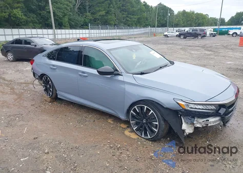 2021 Honda Accord Sport 2.0T из США, поврежденный, VIN 1HGCV2F33MA000992